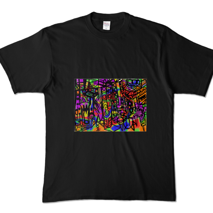 カラーTシャツ - XL - ブラック (濃色)