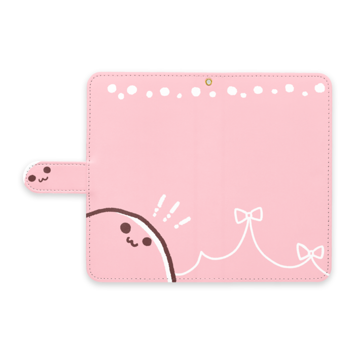 手帳型Androidケース - L - ストラップ穴 あり