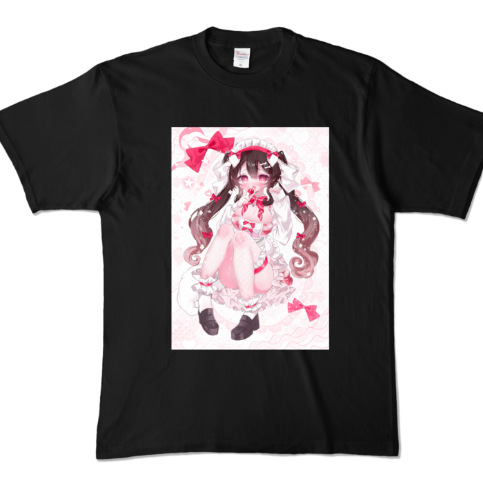 カラーTシャツ - XL - ブラック (濃色)