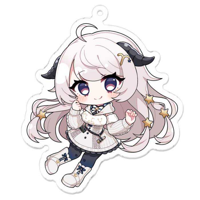 アクリルキーホルダー - 70 x 70 (mm)