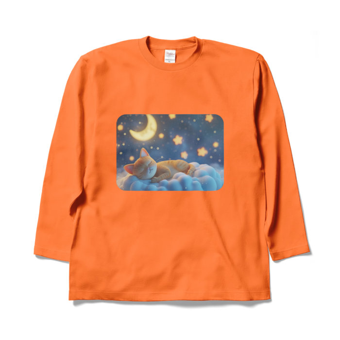 ロングスリーブTシャツ - XL - オレンジ