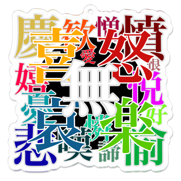 アクリルキーホルダー - 70 x 70 (mm)