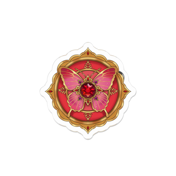 アクリルバッジ - 50 x 50 (mm)