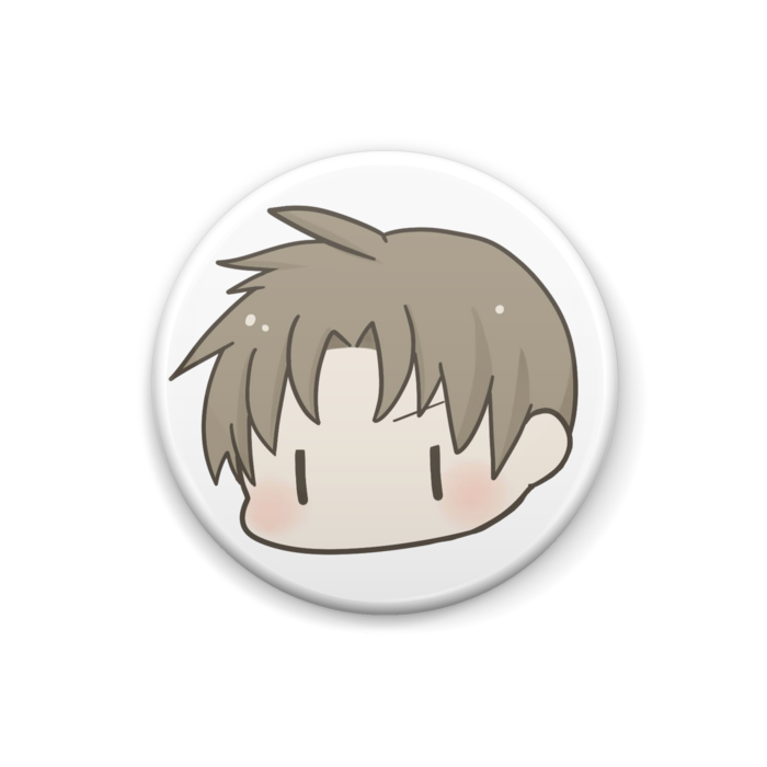 刀剣乱舞 ヘし切り長谷部缶バッジ Moko Moko Booth