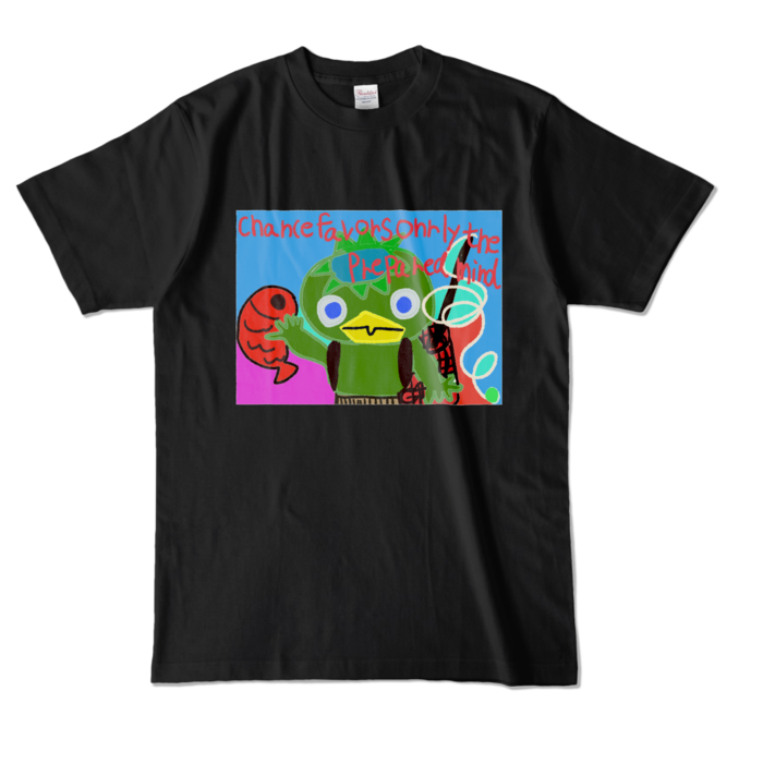 カラーTシャツ - L - ブラック (濃色)