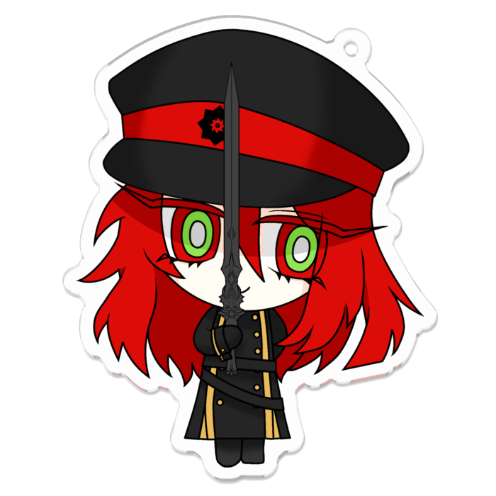 アクリルキーホルダー - 70 x 70 (mm)