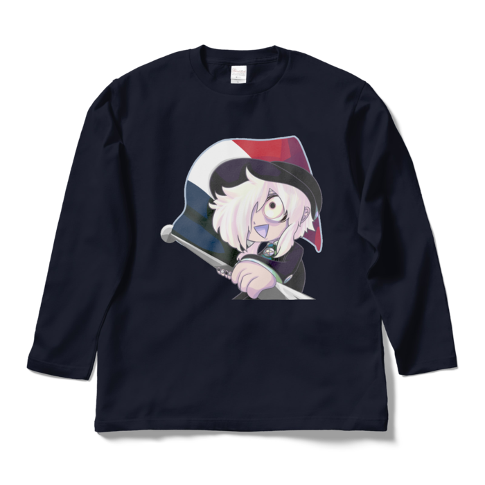 ロングスリーブTシャツ - L - ネイビー