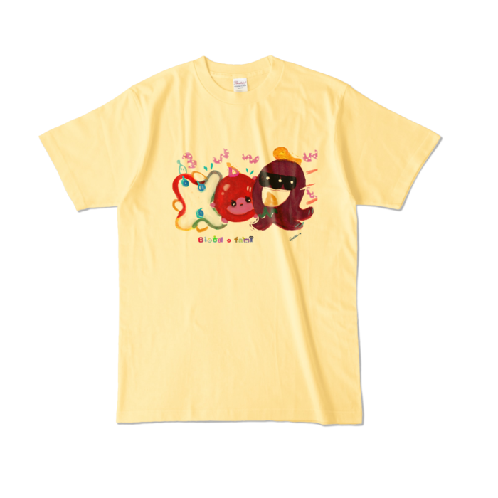 カラーTシャツ - L - ライトイエロー (淡色)