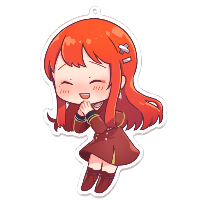 アクリルキーホルダー - 100 x 100 (mm)