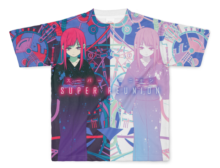 フルグラフィックTシャツ - L - 両面印刷