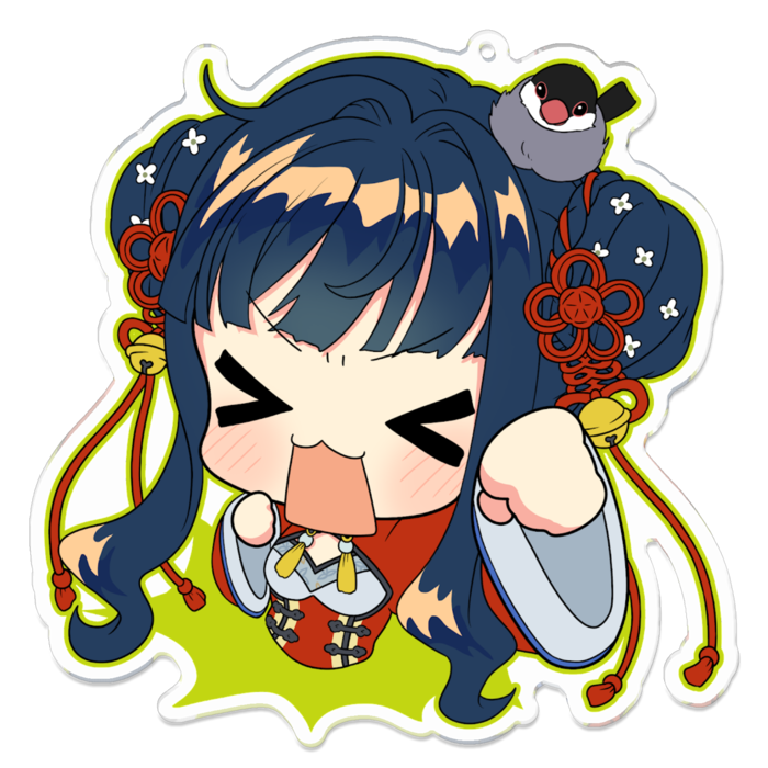 アクリルキーホルダー - 100 x 100 (mm)