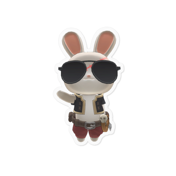 ステッカー - 100 x 100 (mm)