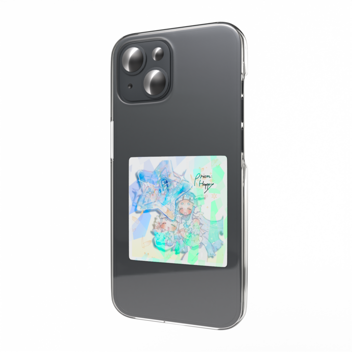 ホログラムスマホステッカー - 縦