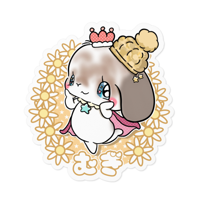 ステッカー - 100 x 100 (mm)