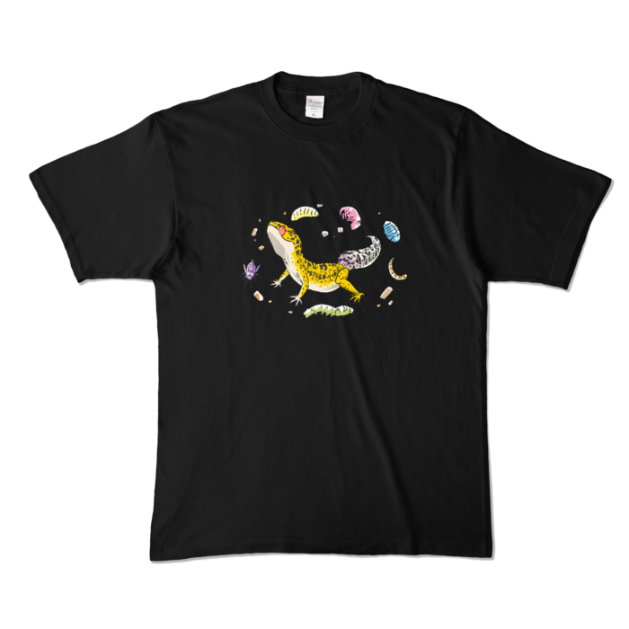 カラーTシャツ - XL - ブラック (濃色)