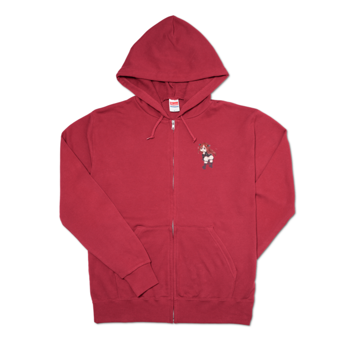 ジップパーカー - L - 左胸(1)