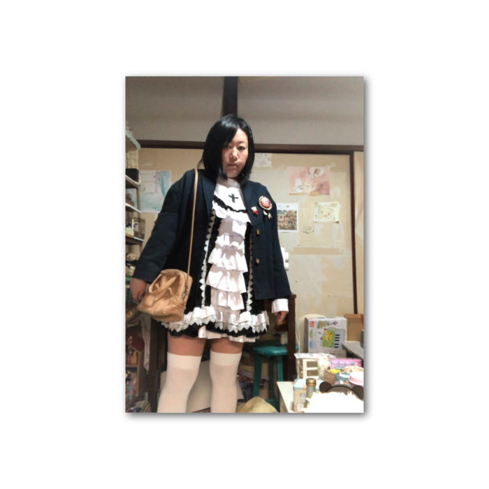 フォト風カード - 縦 - 片面