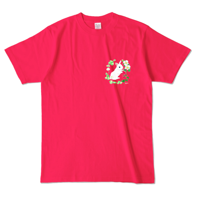 カラーTシャツ - L - ホットピンク (濃色)