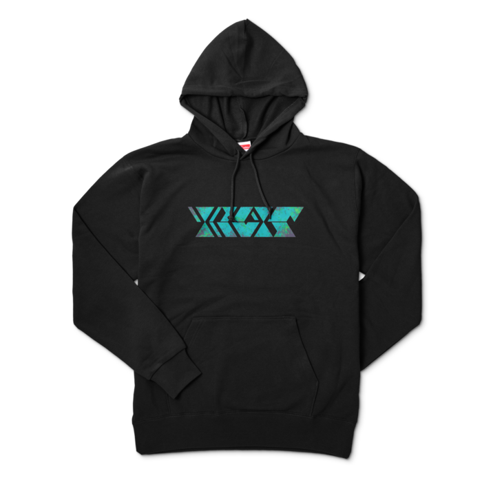 サイケグリーン - XL - ブラック