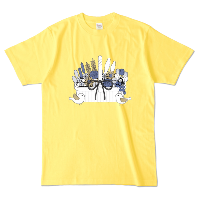 カラーTシャツA　黄色　L