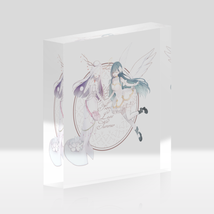 アクリルブロック - 100x100mm