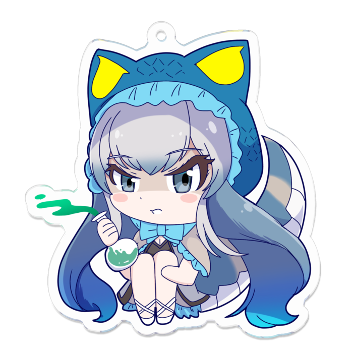 アクリルキーホルダー - 70 x 70 (mm)