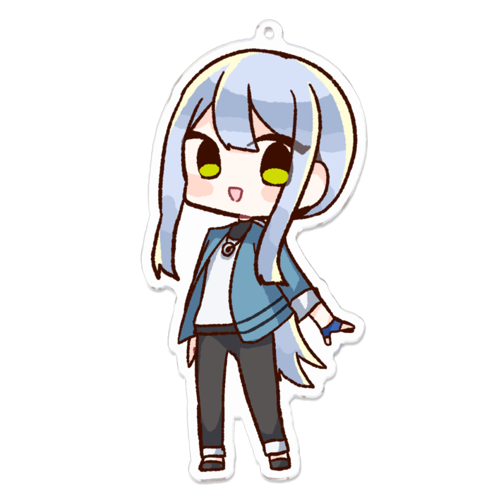 アクリルキーホルダー（コーティング） - 100 × 100 (mm)