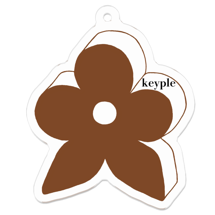 アクリルキーホルダー - 50 x 50 (mm)