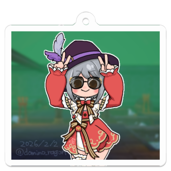 アクリルキーホルダー - 50 x 50 (mm)(30)