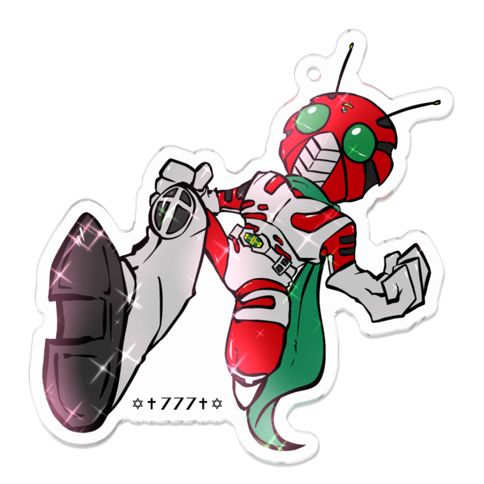 アクリルキーホルダー - 70 x 70 (mm)