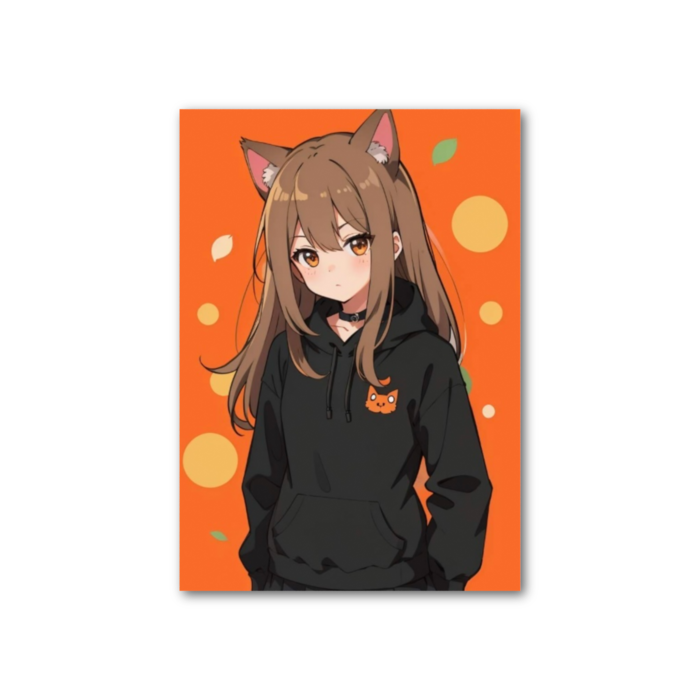 フォト風カード - 縦 - 片面