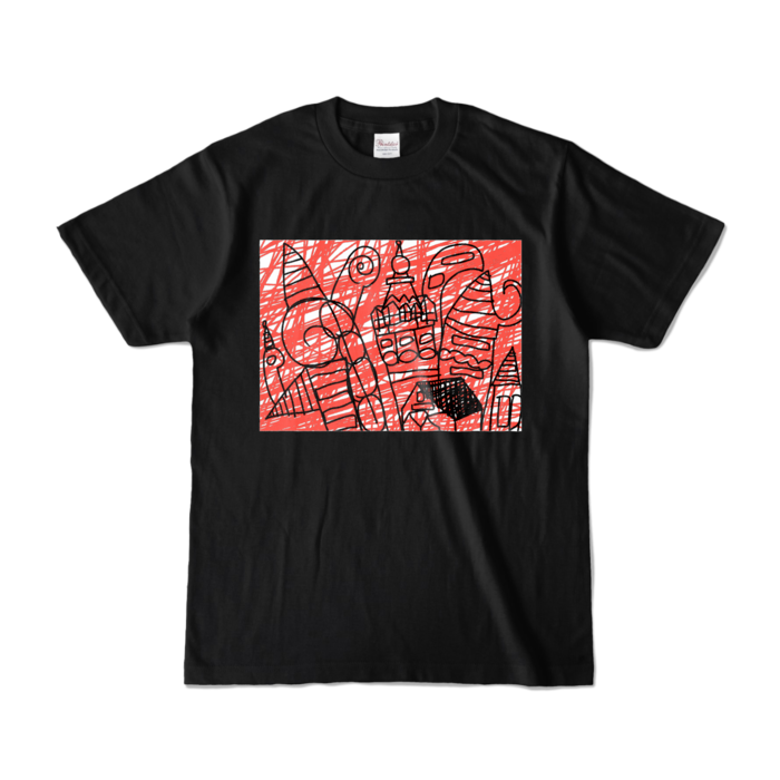 カラーTシャツ - S - ブラック (濃色)