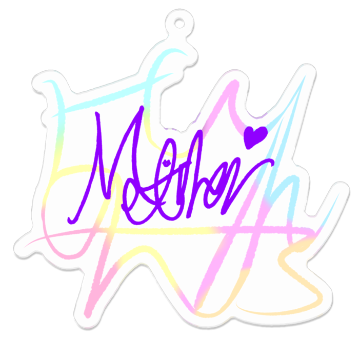 アクリルキーホルダー - 70 x 70 (mm)