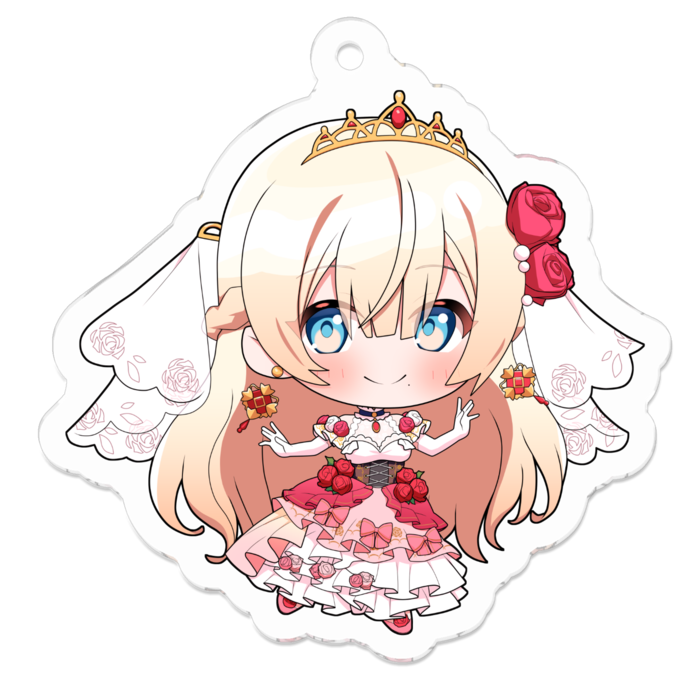 アクリルキーホルダー - 50 x 50 (mm)