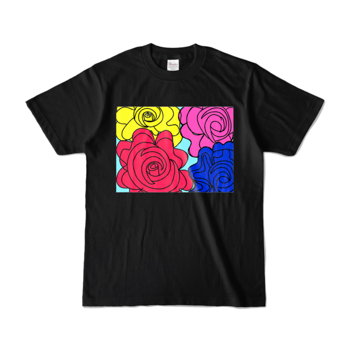 カラーTシャツ - S - ブラック (濃色)