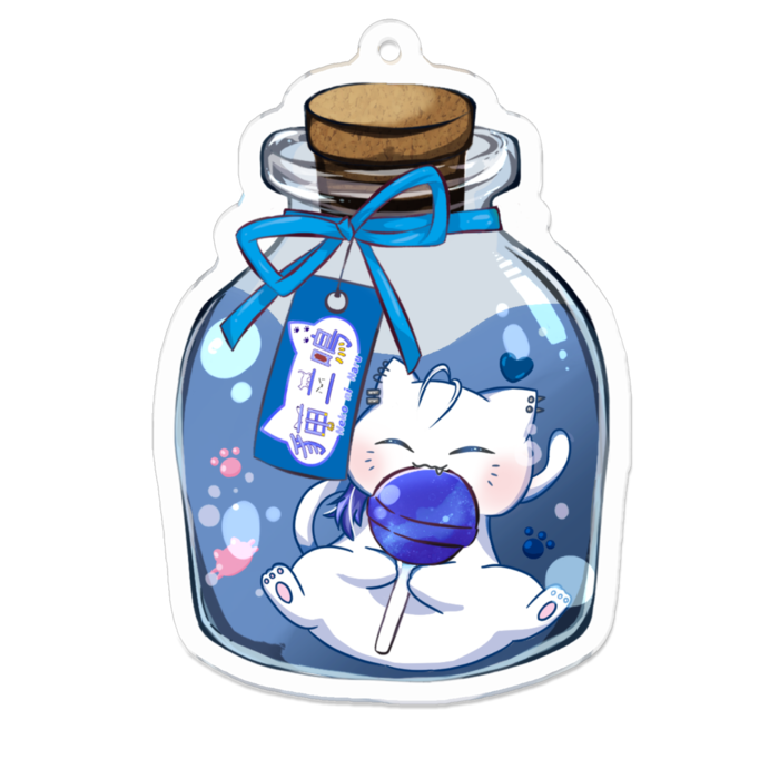 アクリルキーホルダー - 70 x 70 (mm)