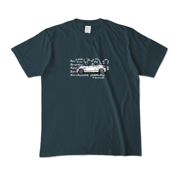 カラーTシャツ - M - デニム (濃色)