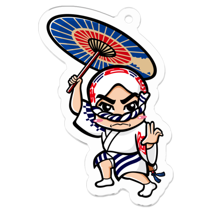 アクリルキーホルダー - 50 x 50 (mm)