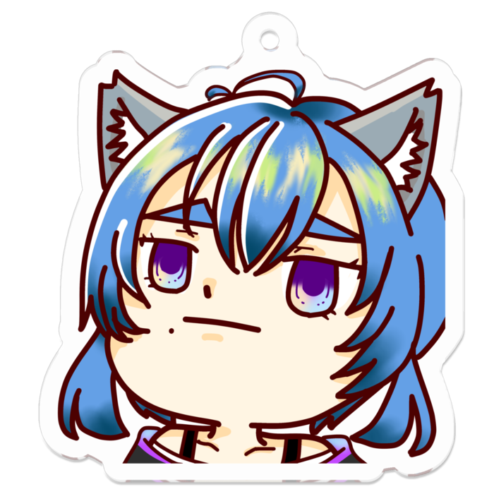 アクリルキーホルダー - 50 x 50 (mm)