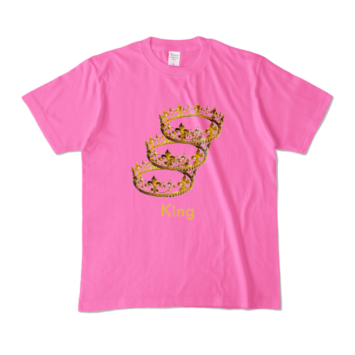 カラーTシャツ - M - ピンク (濃色)