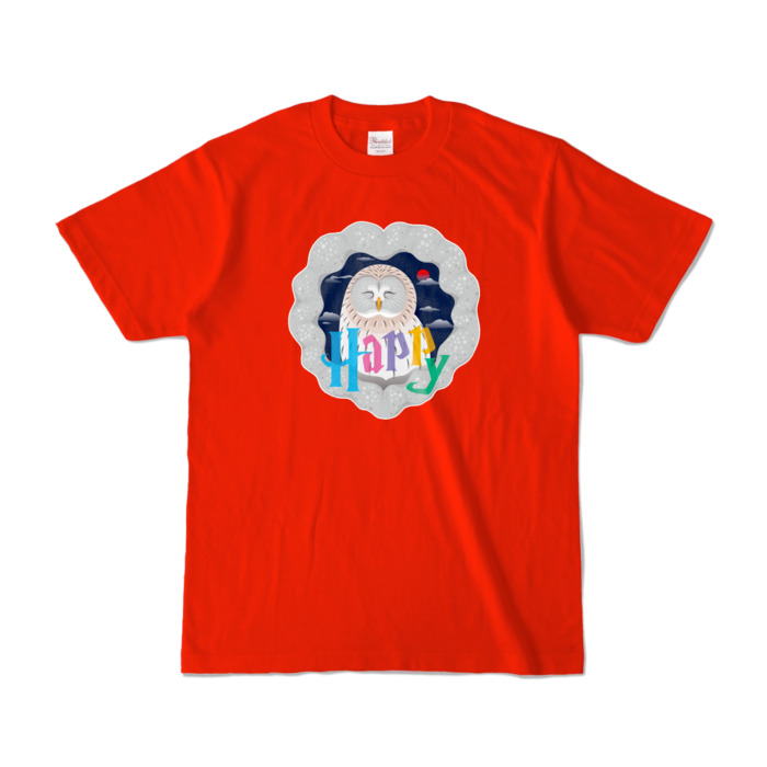 カラーTシャツ - S - レッド (濃色)