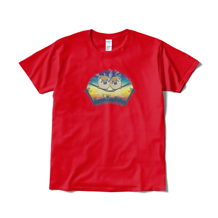 Tシャツ(短納期) - L - レッド