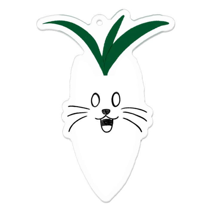 アクリルキーホルダー - 70 x 70 (mm)