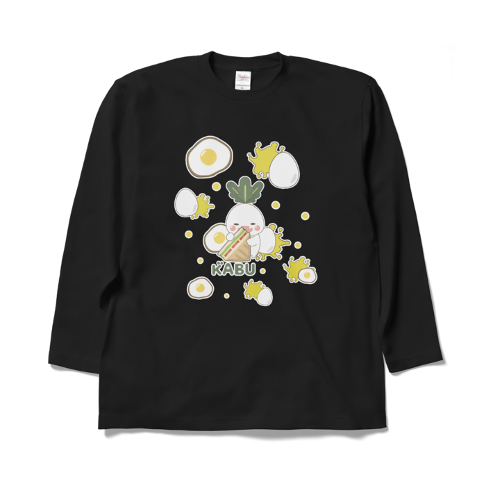 ロングスリーブTシャツ - XL - ブラック