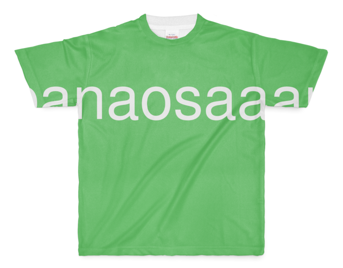 フルグラフィックTシャツ - M - 正面印刷のみ