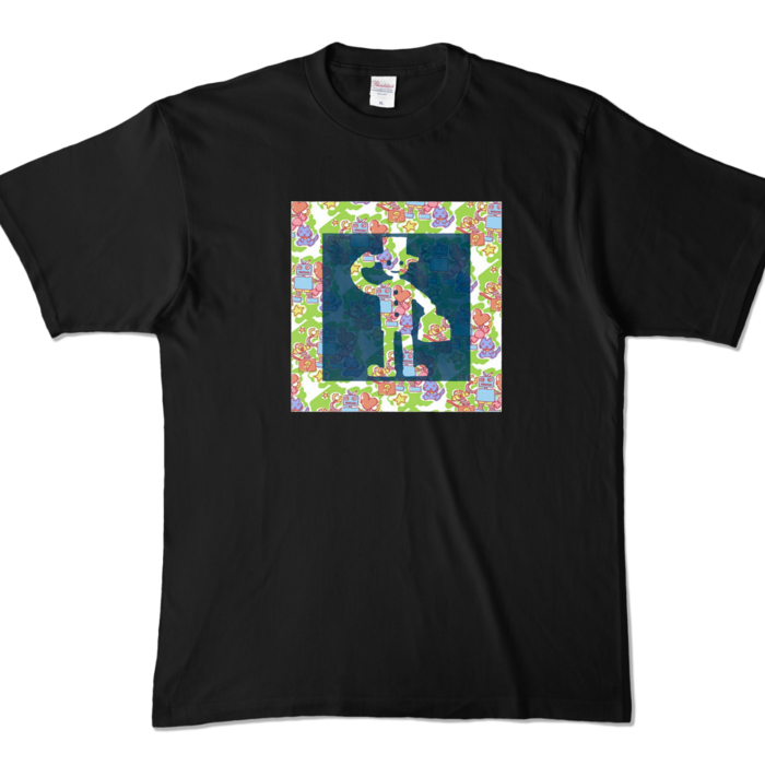 カラーTシャツ - XL - ブラック (濃色)