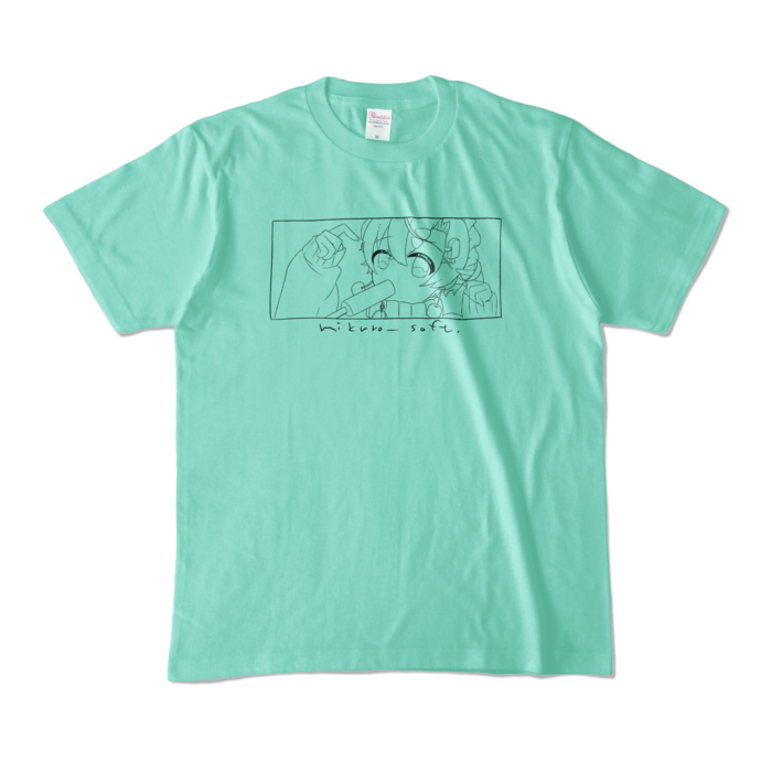 カラーTシャツ - M - あいすぐりーん(淡色)