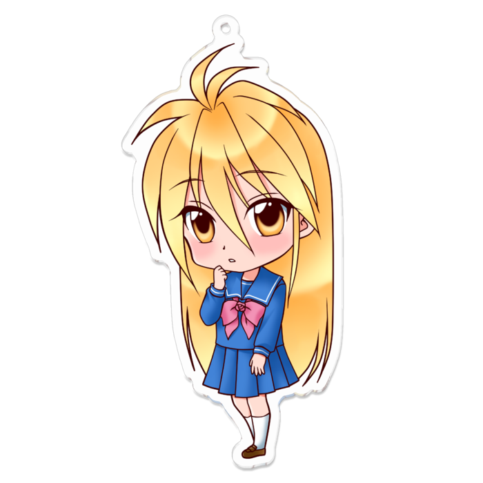 アクリルキーホルダー - 100 x 100 (mm)