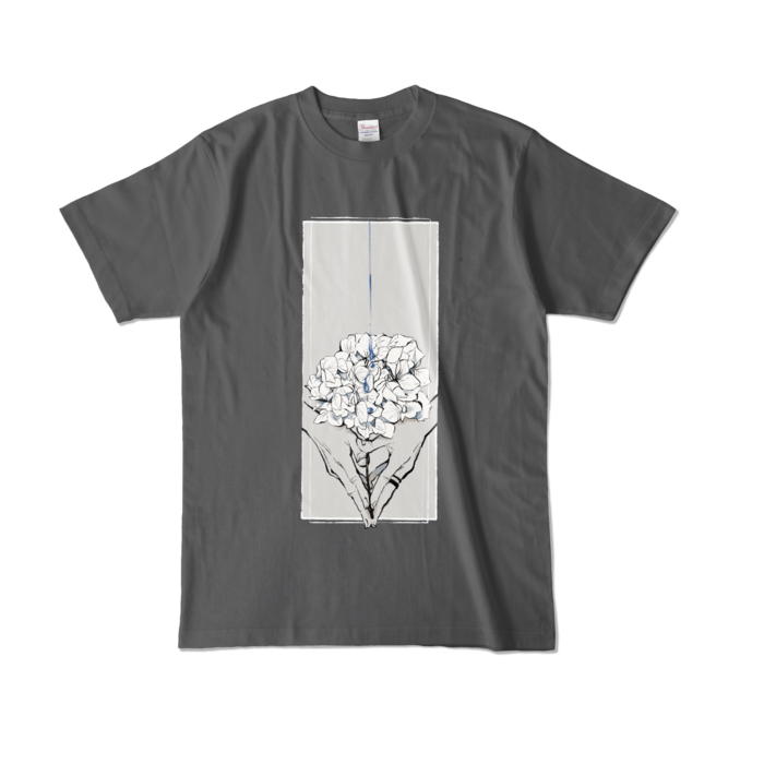 カラーTシャツ - L - チャコール (濃色)