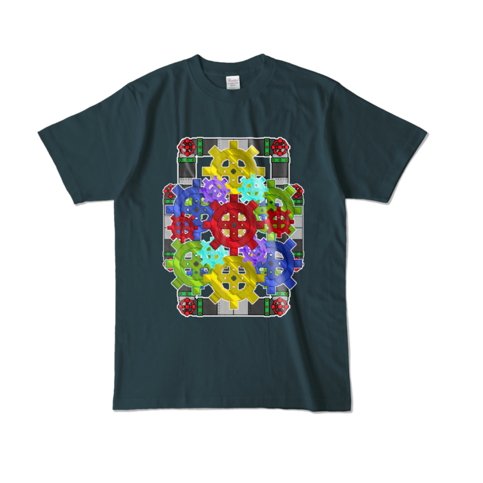 カラーTシャツ - L - デニム (濃色)